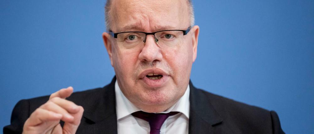 Peter Altmaier (CDU), Bundesminister für Wirtschaft und Energie,