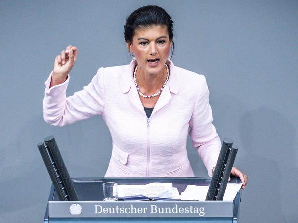 Im Bundestag hatte Wagenknecht im September 2022 behauptet, die Regierung breche einen Wirtschaftskrieg gegen Russland „vom Zaun“.