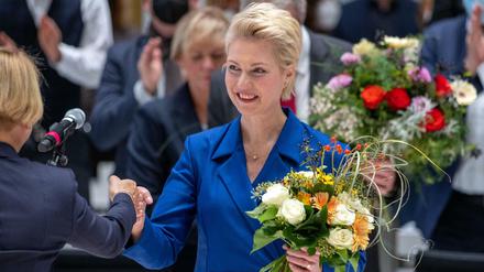 Manuela Schwesig darf Mecklenburg-Vorpommern weiterhin regieren.