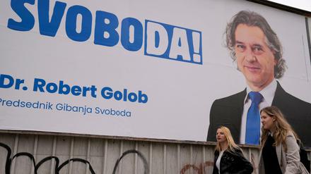 Retter des Rechtsstaats mit Hippie-Image: Sloweniens Wahlsieger Robert Golob.