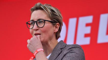 Die Thüringerin Susanne Hennig-Wellsow ist Linken-Parteichefin.