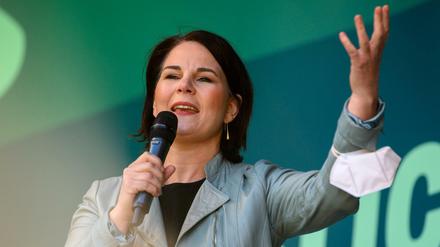 Annalena Baerbock, Kanzlerkandidatin der Grünen, schließt Gespräche mit der Linkspartei über eine mögliche Koalition nicht aus.