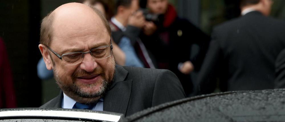 Muss noch Fahrt aufnehmen. Der SPD-Spitzenkandidat für die Bundestagswahl, Martin Schulz. 