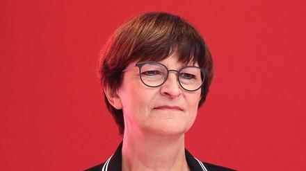 SPD-Parteivorsitzenden Saskia Esken