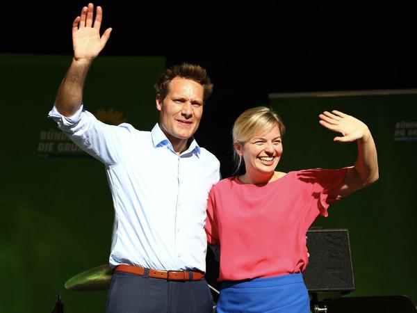 Grünen-Spitzenduo: Katharina Schulze und Ludwig Hartmann.