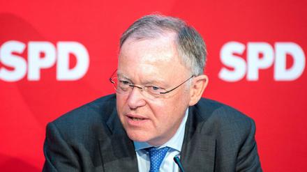 Der niedersächsische Ministerpräsident Stephan Weil (SPD) 
