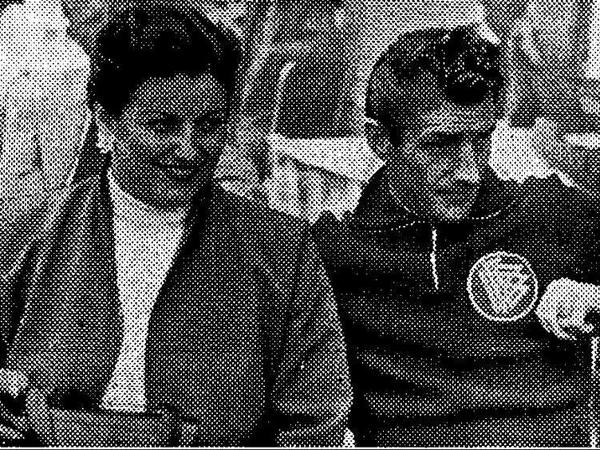 Fritz Walter und seine Frau Italia - Sinnbild bürgerlicher Offenheit. 
