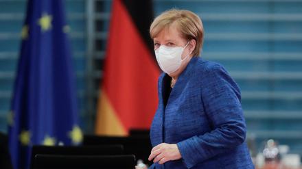 Will massive Kontaktbeschränkungen: Kanzlerin Angela Merkel.