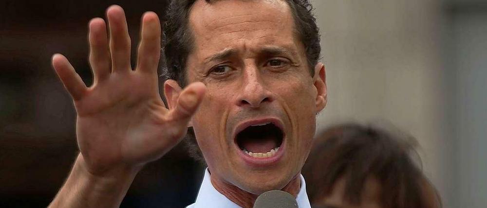 Anthony Weiner, Demokrat und Spitzenkandidat, muss sich bei der Nachfolge um das New Yorker Bürgermeisteramt geschlagen geben.