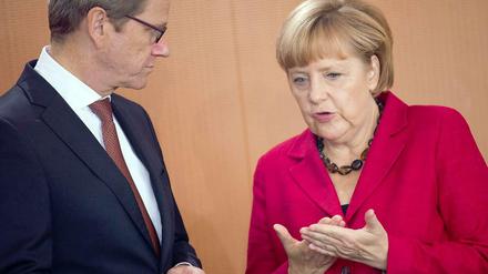 "Ich werde vielleicht im Hintergrund den Fernseher laufen lassen." Guido Westerwelle über die Wiederwahl Angela Merkels zur Kanzlerin.