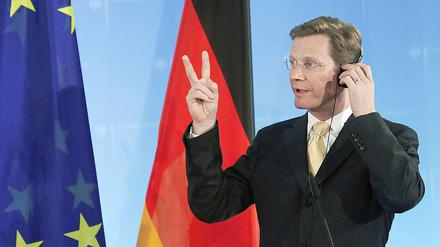 Auf Sieg stehen die Zeichen für FDP-Chef Westerwelle und seine Partei derzeit nicht.