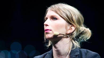 Chelsea Manning auf einer Konferenz in Montreal, Kanada.