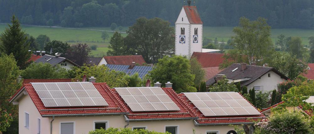 Bayern liegt beim Ausbau der Photovoltaik vorn.