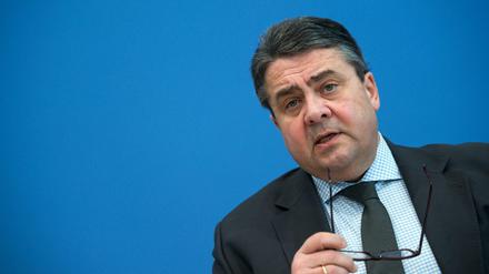 Bundeswirtschaftsminister und SPD-Chef Sigmar Gabriel (SPD). 