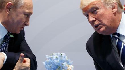Wladimir Putin und Donald Trump trafen sich in Helsinki.