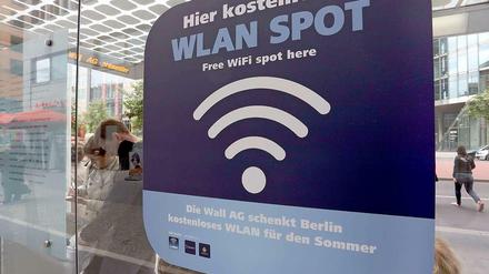 Die Wall AG bietet an manchen Stellen in Berlin schon kostenloses W-Lan. Bei der Ausschreibung der Stadt hat sie sich aber nicht beworben.