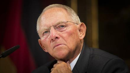 Bundestagspräsident Wolfgang Schäuble. 