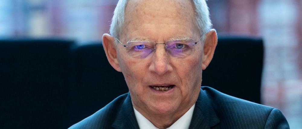 Bundestagspräsident Wolfgang Schäuble mahnt: Der Schutze des Lebens stehe nicht über allem anderen. 
