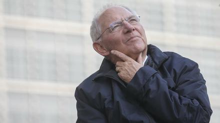 Finanzminister Wolfgang Schäuble.