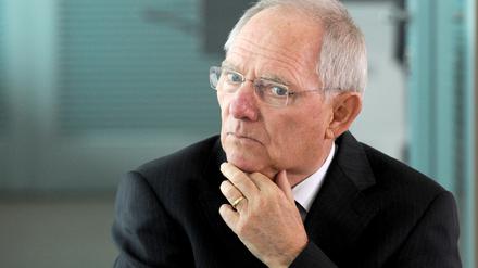Er will die Schuldenbremse lockern: Bundesfinanzminister Wolfgang Schäuble.