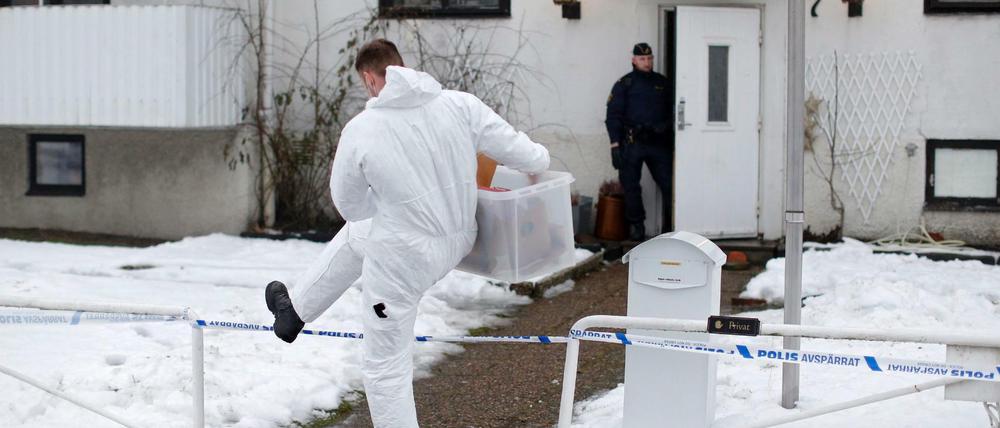 Die Polizei nahm den 15-Jährigen in einem Heim in Mölndal nahe Göteborg fest.