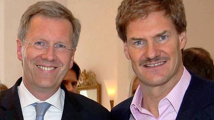 Freunde: Christian Wulff und Carsten Maschmeyer, Gründer des Finanzdienstleisters AWD.