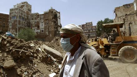 Sanaa: Auch die kulturellen Denkmäler des Landes sind von Zerstörung bedroht.