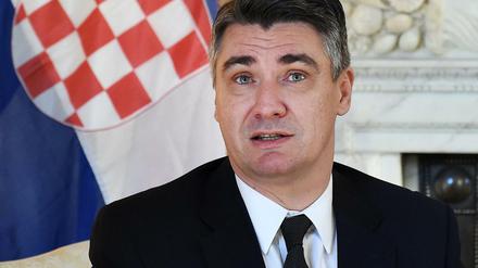 Der amtierende Ministerpräsident Zoran Milanovic hofft auf seine Wiederwahl.