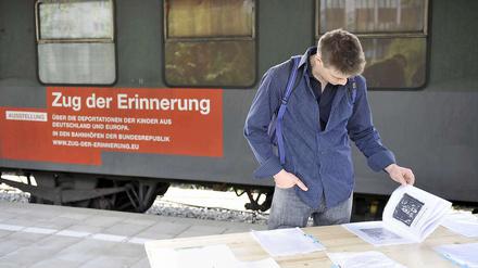 Der Zug der Erinnerung rollt seit Jahren durch ganz Deutschland.