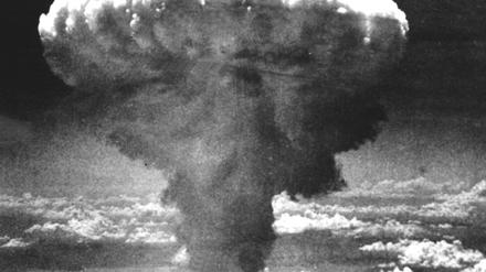 Die pilzförmigen Rauchwolken der Atombomben wären auch über Brandenburg aufgestiegen.