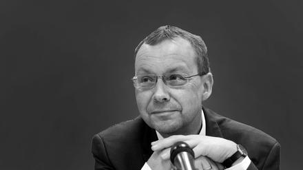 Der verstorbene Fraktionsvorsitzender der SPD im Landtag Brandenburg, Klaus Ness.