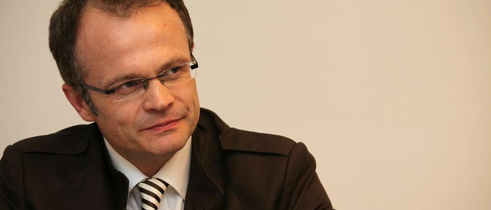 CDU-Spitzenkandidat Michael Schierack.