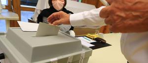 Die Wahlbeteiligung in Brandenburg nahm um knapp zwei Prozent zu.