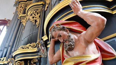 In alter Schönheit zeigt sich die restaurierte Wagner Orgel im Dom St. Peter und Paul in Brandenburg an der Havel