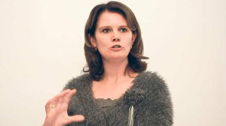 Angriffslustig. CDU-Landes - und Fraktionschefin Saskia Ludwig (42), Unternehmerin, wohnhaft in Potsdam.
