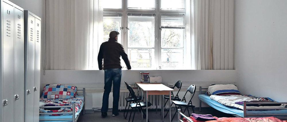 In Brandenburg stehen derzeit zahlreiche Plätze in Flüchtlingsunterkünften zur Verfügung – dabei geht es um Zimmer in Gebäuden wie hier im „Kreml“, dem ehemaligen Landtag in Potsdam.