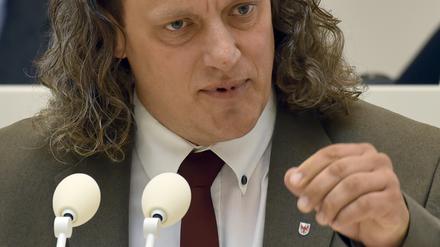 Der Brandenburger AfD-Abgeordnete Steffen Königer: „Es ist nicht unerheblich, wen die Fraktion im Landtag empfängt und was sie damit zum Ausdruck bringen will."