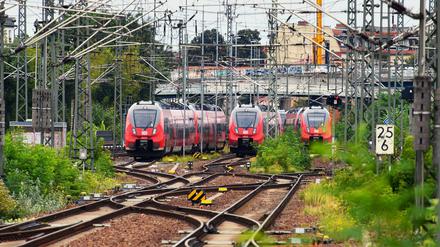 Erneut wird am Freitag der Bahnverkehr deutschlandweit bestreikt.