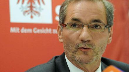 Matthias Platzeck hat seinen Rücktritt angekündigt.