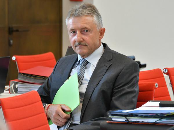 Brandenburgs Innenminister Karl-Heinz Schröter (SPD).