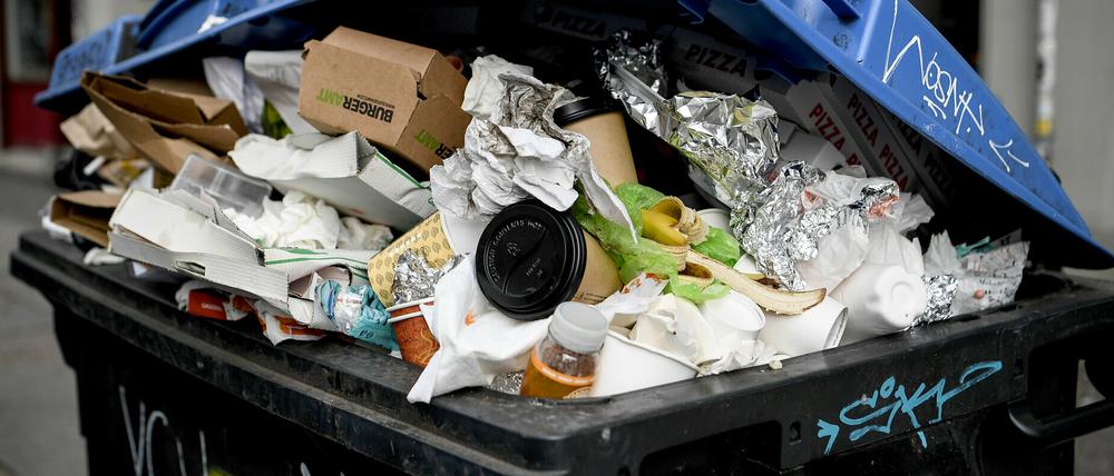 Coronakrise: Die Mülltonnen sind voller als sonst