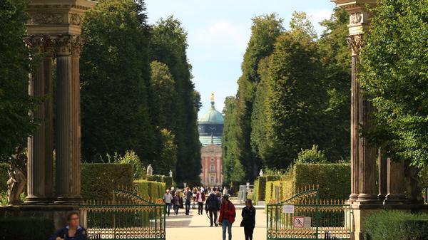 Besucher können den Park Sanssouci jetzt mit einer neuen App entdecken.
