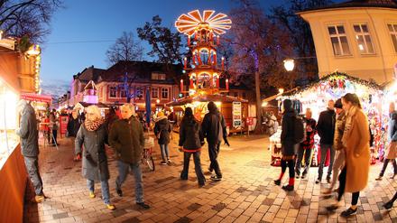 Weihnachtsmarkt in Potsdam.