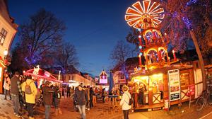 Der Weihnachtsmarkt in Potsdam wurde Montag eröffnet.