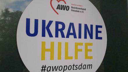 Die Awo hofft, dass möglichst viele Spenden für die Ukraine zusammenkommen.