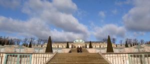 Freie Sicht aufs Schloss: Eine jährliche Millionenzahlung durch die Stadt verhindert bislang einen Parkeintritt im Park Sanssouci.