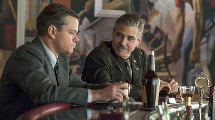 Kunstkenner in geheimer Mission: George Clooney und Matt Damon in "The Monuments Men".