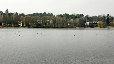 Das Ufer des Groß Glienicker Sees.