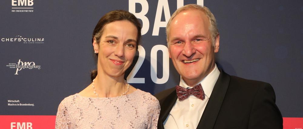 Beim Brandenburgball 2019: Potsdams Baubeigeordneter Bernd Rubelt (parteilos) und seine Ehefrau Susanne Müller-Rubelt