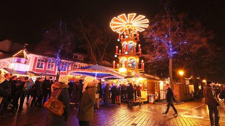 Der Potsdamer Weihnachtsmarkt findet dieses Jahr vorraussichtlich statt. In den Gemeinden Stahnsdorf, Teltow und Kleinmachnow sieht das anders aus.